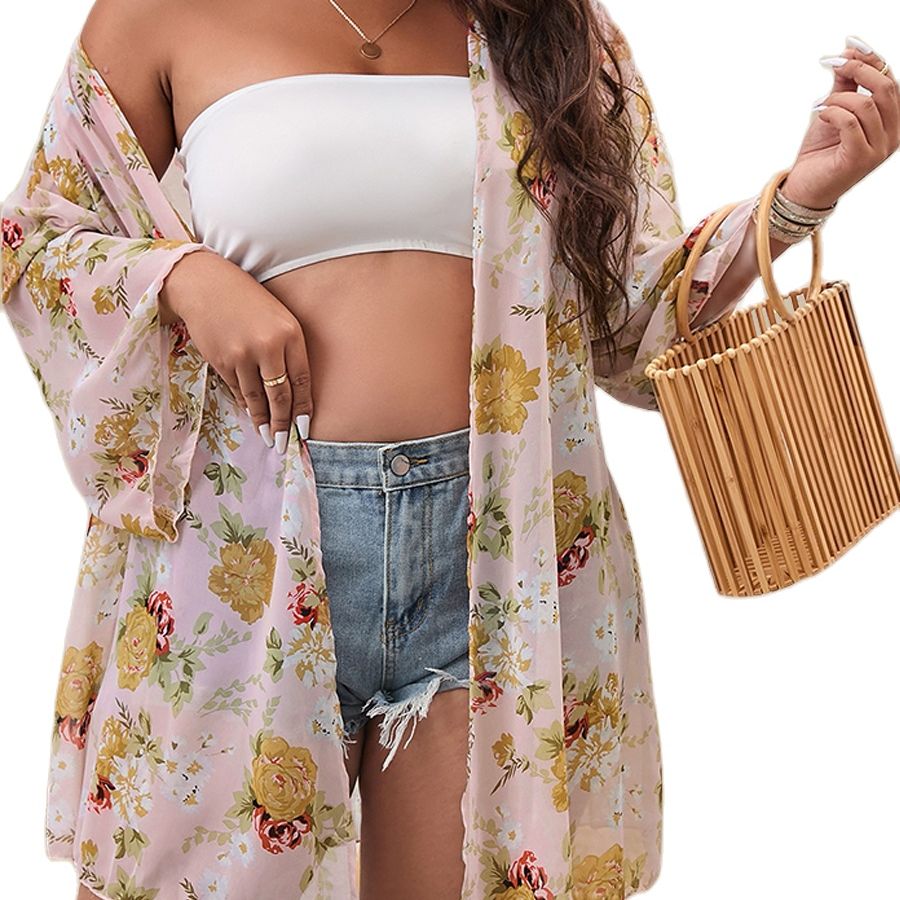 Silvia® | Übergroßer Chiffon-Kimono für Damen