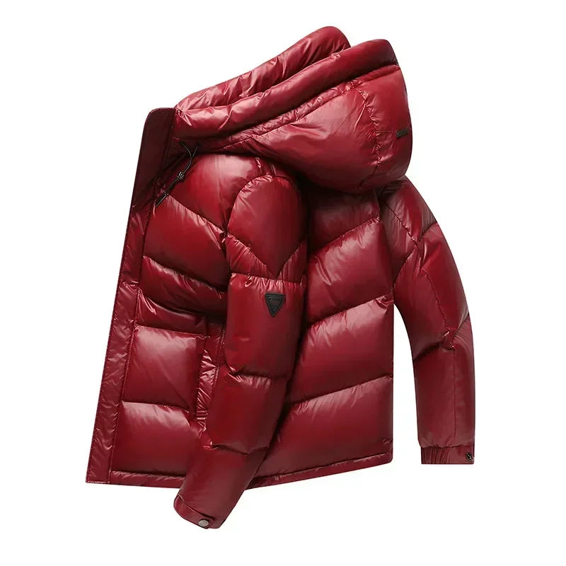 Winter Herren Daunenjacke | Mit Kapuze