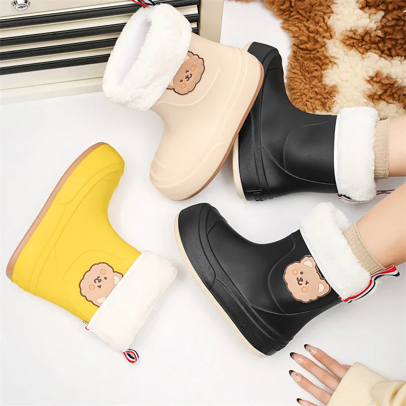 Wasserdichte Gummistiefel für Damen | Bärendesign