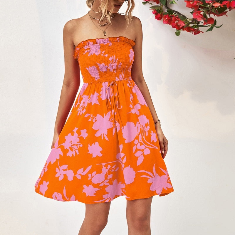 Warmes - Trägerloses Sommerkleid für dich