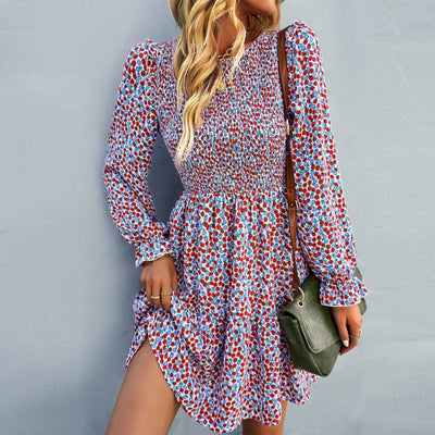 Warmes - Lässiges Flare-Kleid für dich