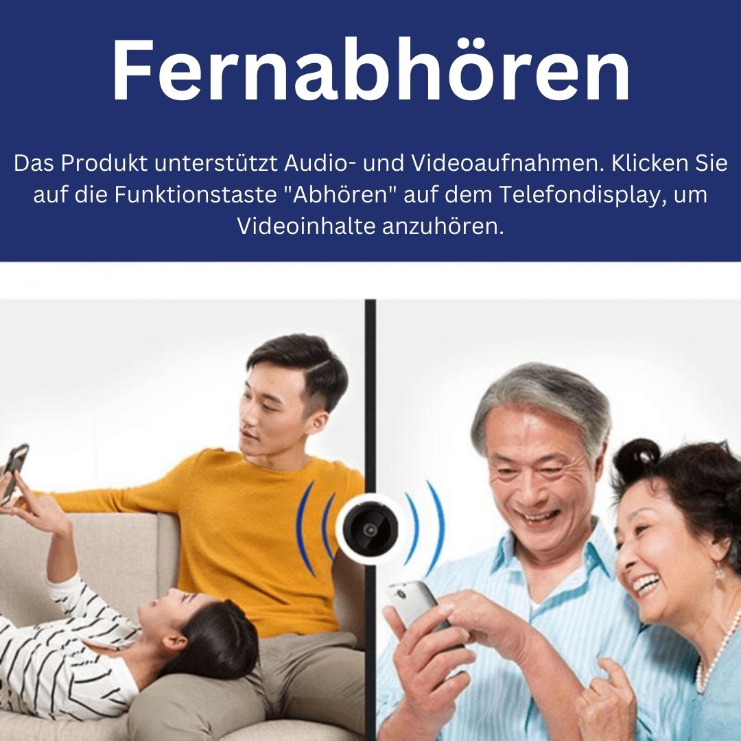 SecureVue A9 | HD Wireless Mini Wifi-Kamera für intelligentes Leben und Abenteuer