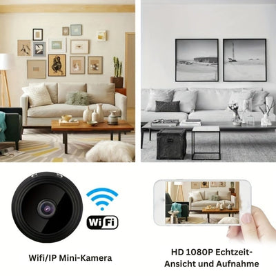 SecureVue A9 | HD Wireless Mini Wifi-Kamera für intelligentes Leben und Abenteuer