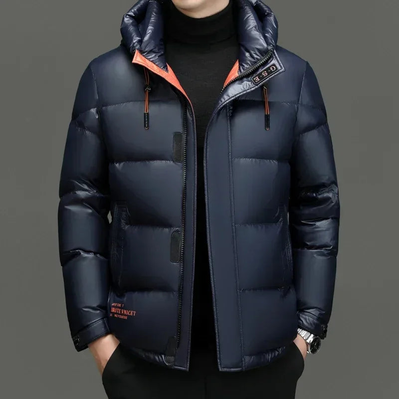 Winter Herren Daunenjacke | Mit Kapuze