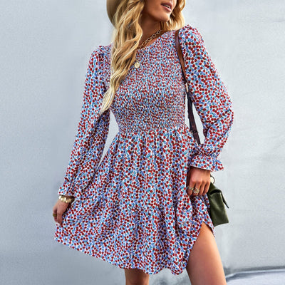 Warmes - Lässiges Flare-Kleid für dich