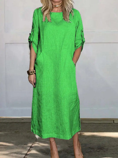 Sarah® | Lockeres Baumwollkleid
