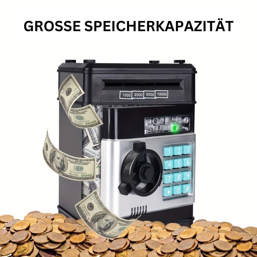 SmartSaver Junior | Interaktive ATM-Münzbank für junge Menschen