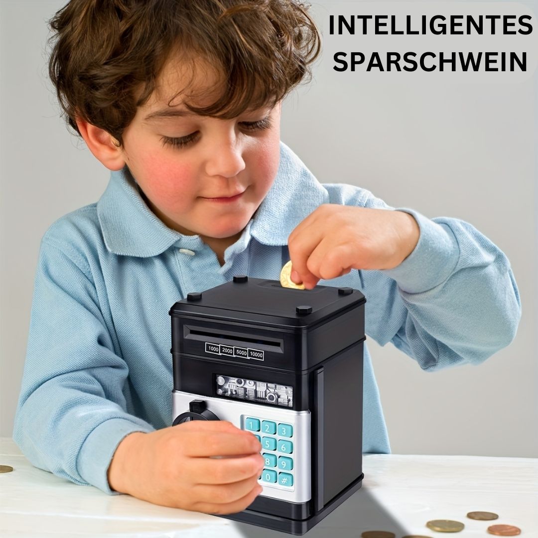 SmartSaver Junior | Interaktive ATM-Münzbank für junge Menschen