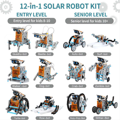 SolarBot Wonders | Solarbetriebener Roboter-Bausatz für junge Wissenschaftler