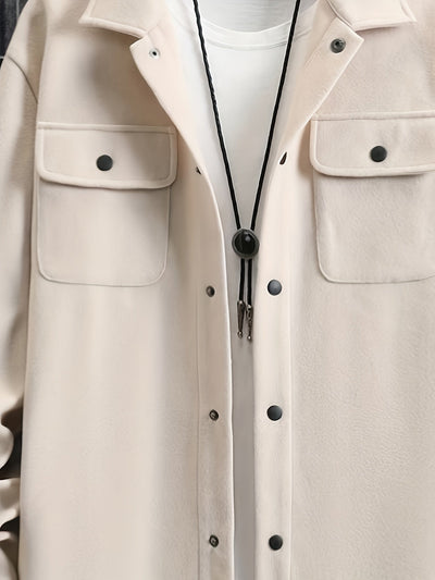 Steffen Herrenjacke | Erhöhen Sie Ihren Stil mit hochwertigem Polyester und intelligenten Taschen