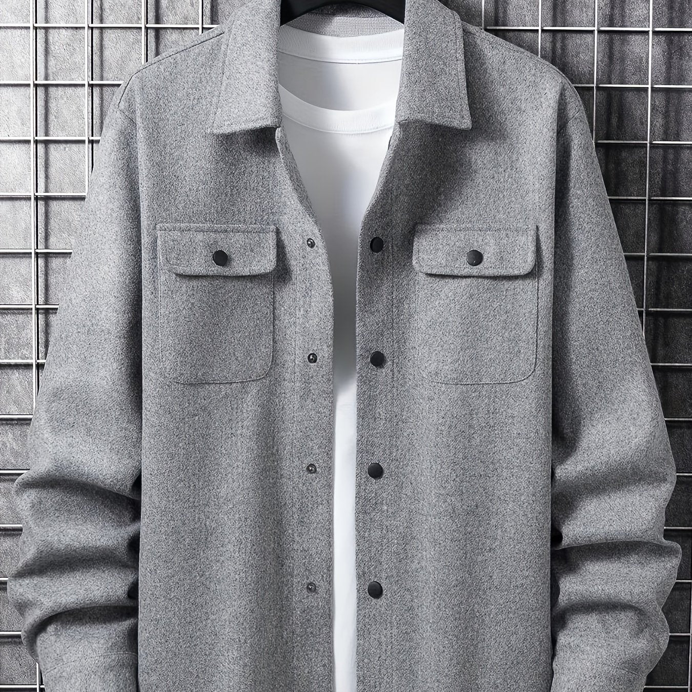 Steffen Herrenjacke | Erhöhen Sie Ihren Stil mit hochwertigem Polyester und intelligenten Taschen
