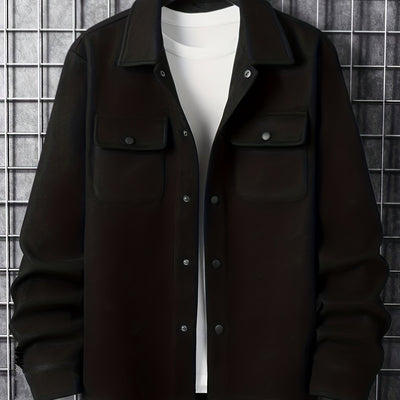Steffen Herrenjacke | Erhöhen Sie Ihren Stil mit hochwertigem Polyester und intelligenten Taschen