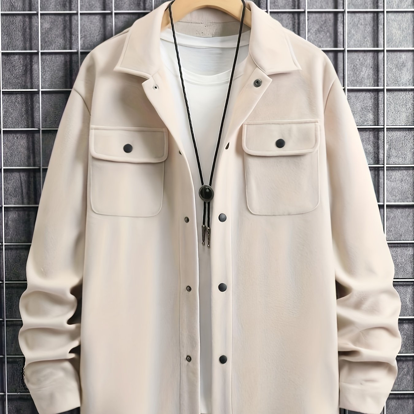 Steffen Herrenjacke | Erhöhen Sie Ihren Stil mit hochwertigem Polyester und intelligenten Taschen