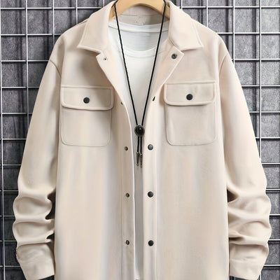 Steffen Herrenjacke | Erhöhen Sie Ihren Stil mit hochwertigem Polyester und intelligenten Taschen
