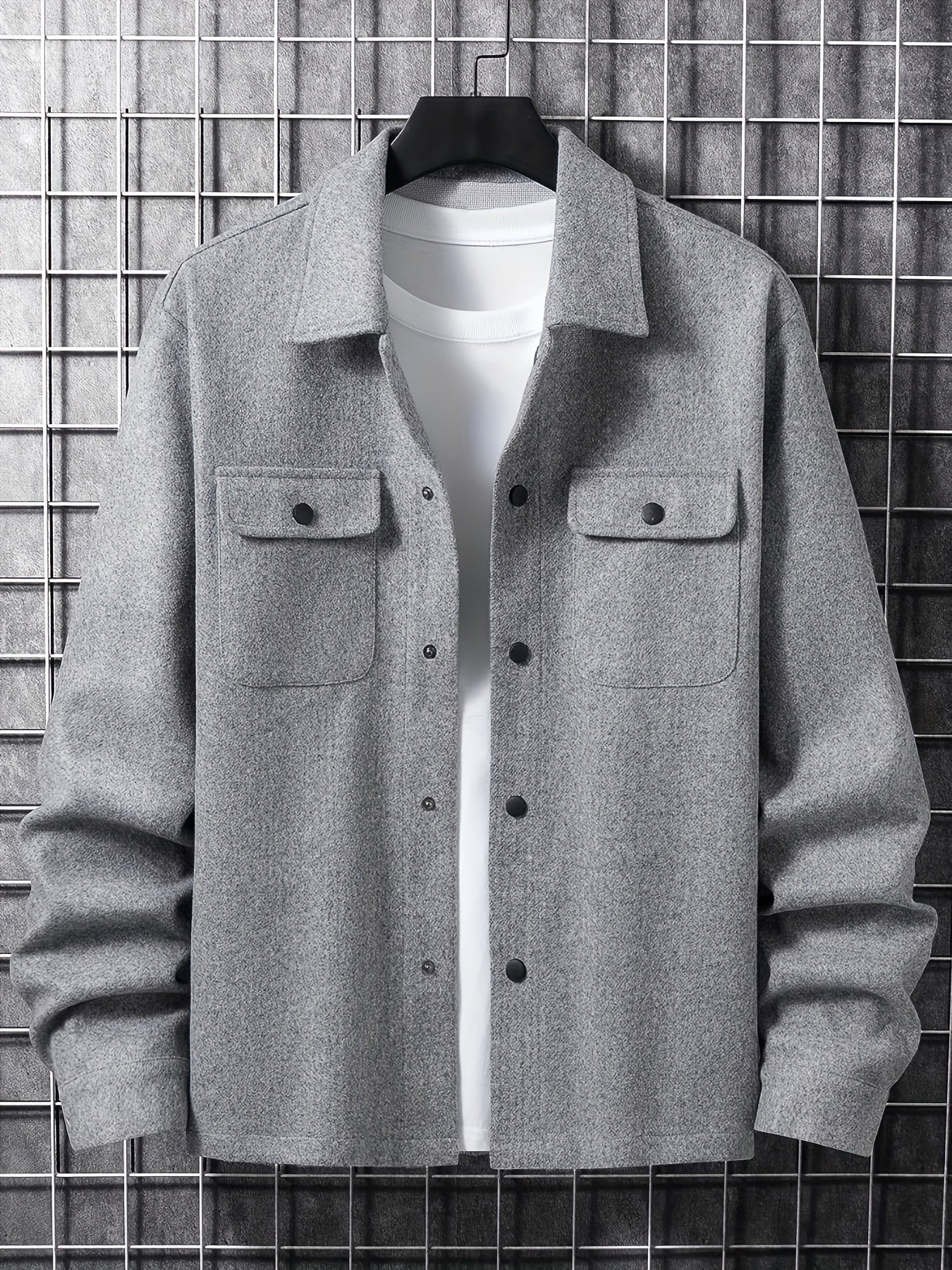 Steffen Herrenjacke | Erhöhen Sie Ihren Stil mit hochwertigem Polyester und intelligenten Taschen