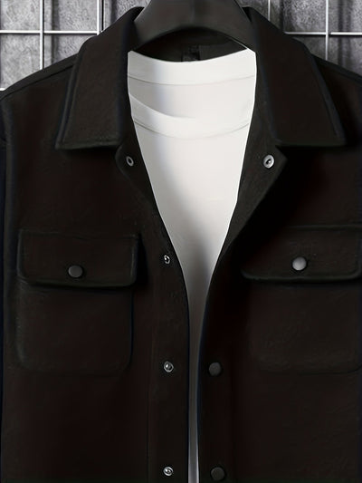 Steffen Herrenjacke | Erhöhen Sie Ihren Stil mit hochwertigem Polyester und intelligenten Taschen