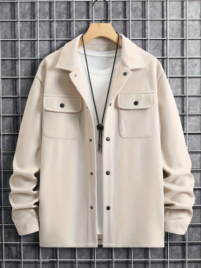 Steffen Herrenjacke | Erhöhen Sie Ihren Stil mit hochwertigem Polyester und intelligenten Taschen