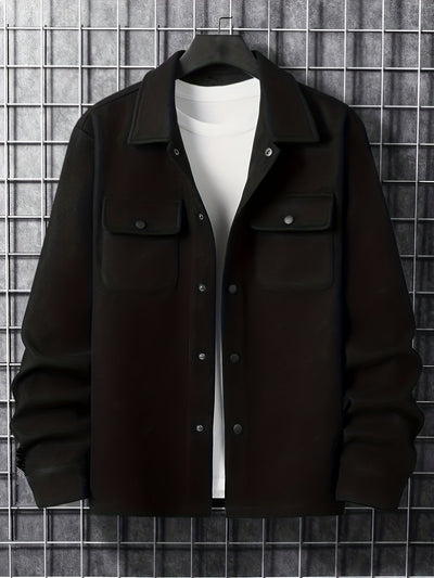 Steffen Herrenjacke | Erhöhen Sie Ihren Stil mit hochwertigem Polyester und intelligenten Taschen