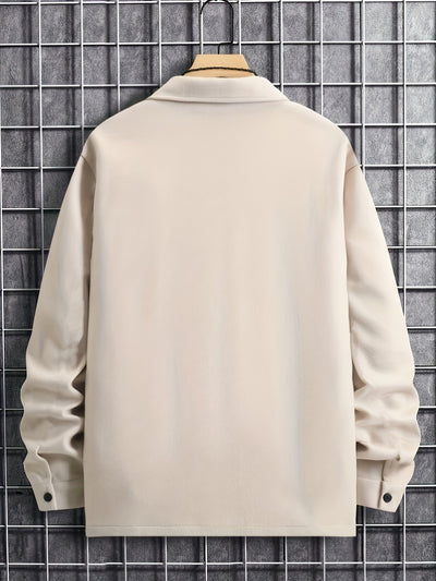 Steffen Herrenjacke | Erhöhen Sie Ihren Stil mit hochwertigem Polyester und intelligenten Taschen