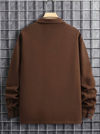 Steffen Herrenjacke | Erhöhen Sie Ihren Stil mit hochwertigem Polyester und intelligenten Taschen