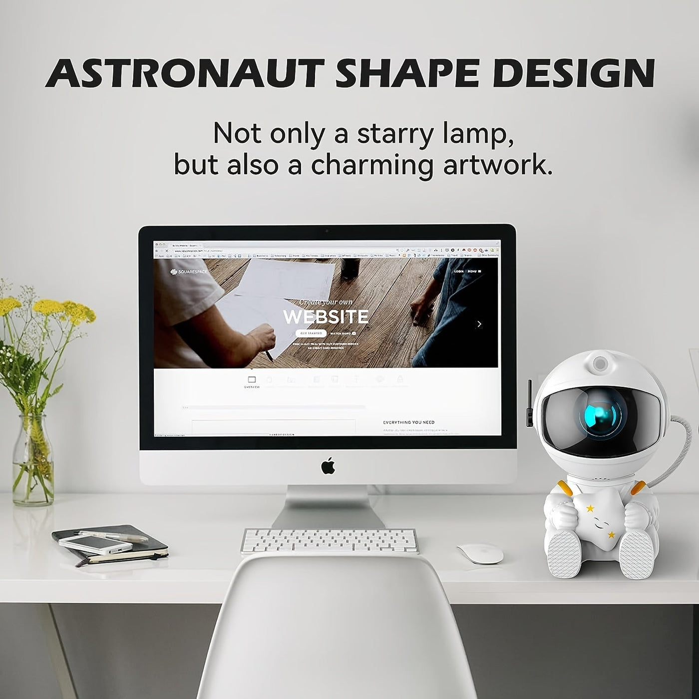 Stellarer Entdecker | Entdecke die Sterne mit dem Stellarer Entdecker Astronaut Lichtprojektor