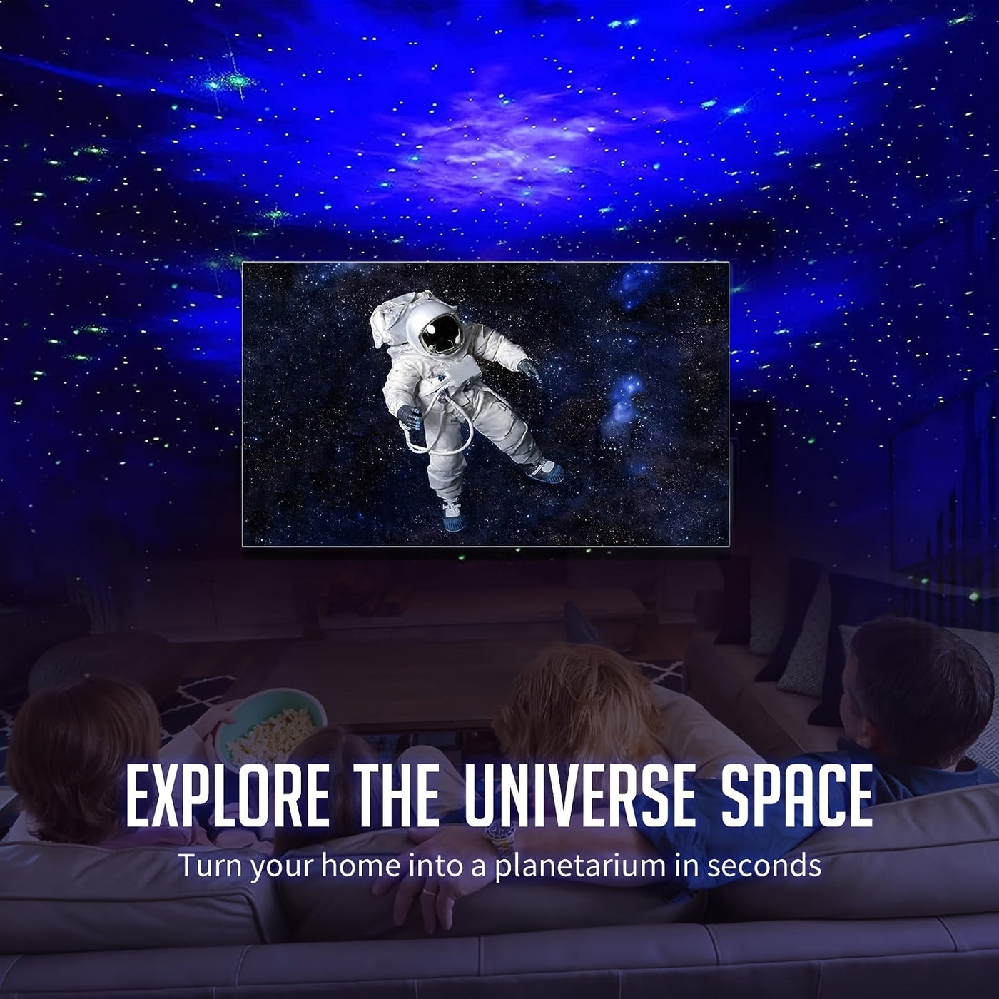 Stellarer Entdecker | Entdecke die Sterne mit dem Stellarer Entdecker Astronaut Lichtprojektor