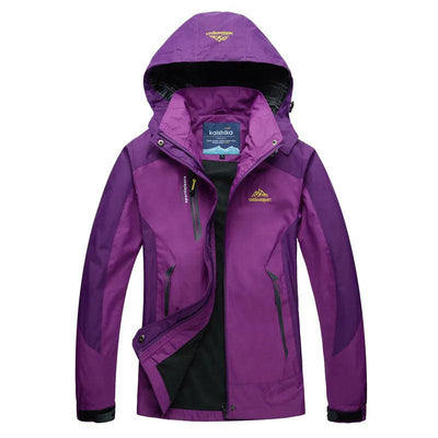 Wasserdichte Regenjacke für Damen | Mit Kapuze