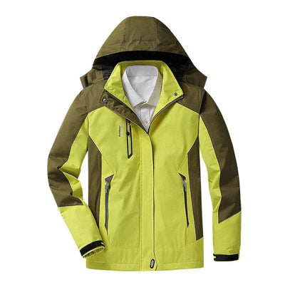 Wasserdichte Regenjacke für Damen | Mit Kapuze