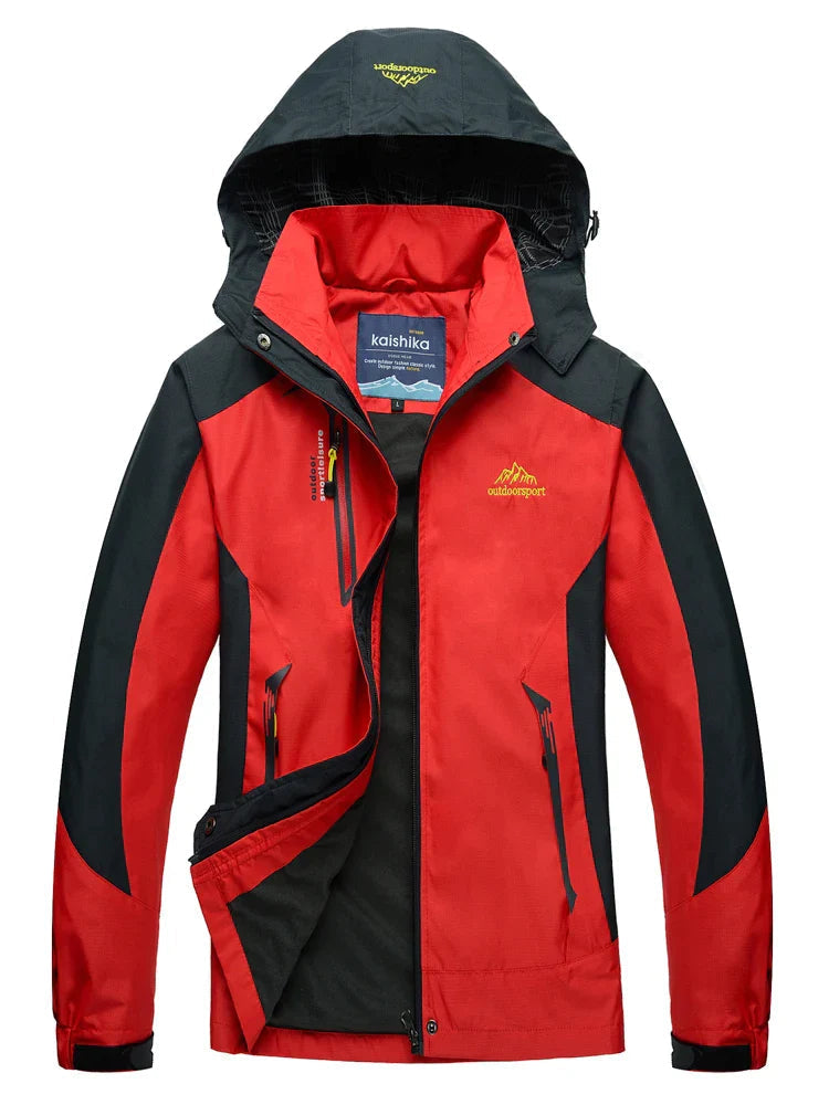 Wasserdichte Regenjacke für Damen | Mit Kapuze