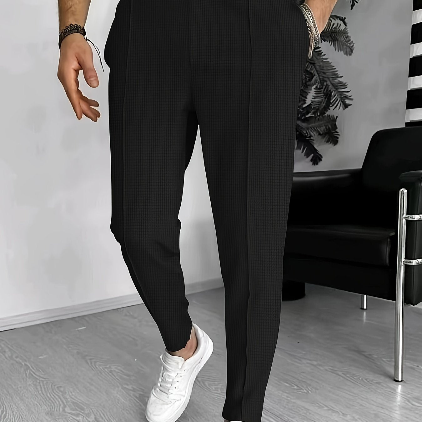 Thorsten Elegance | Erhöhen Sie Ihren Schritt mit der Jogginghose mit Waffelmuster
