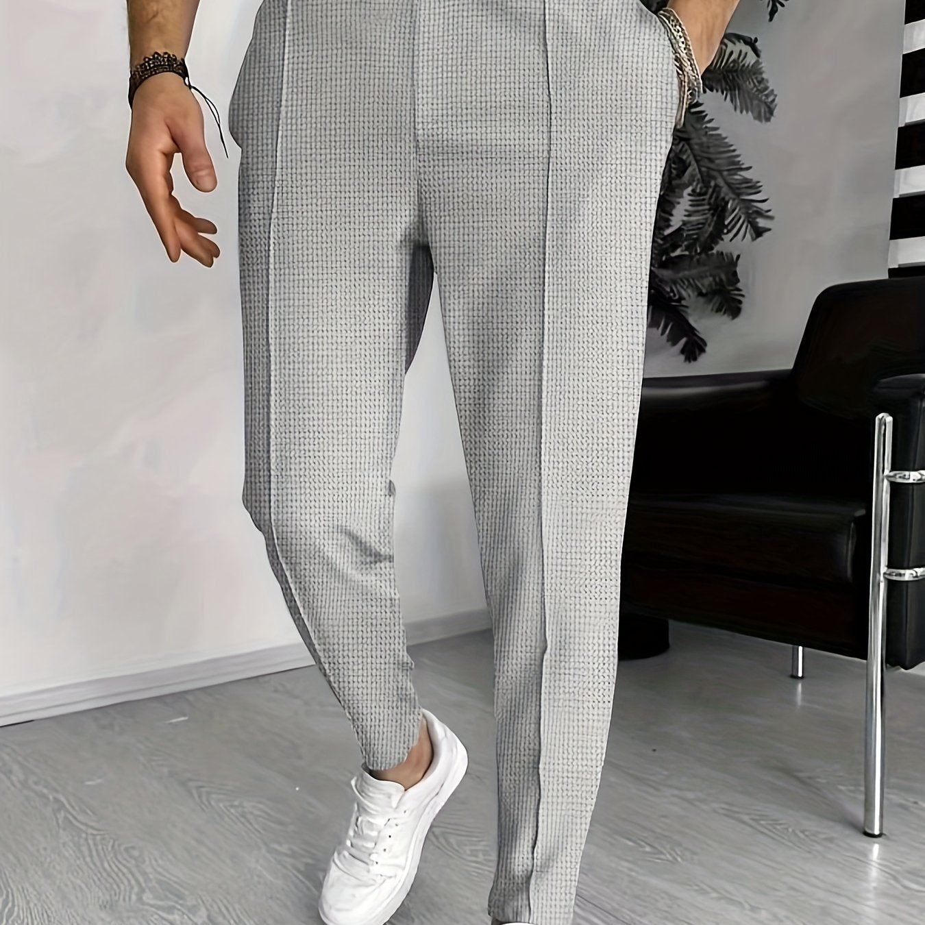 Thorsten Elegance | Erhöhen Sie Ihren Schritt mit der Jogginghose mit Waffelmuster