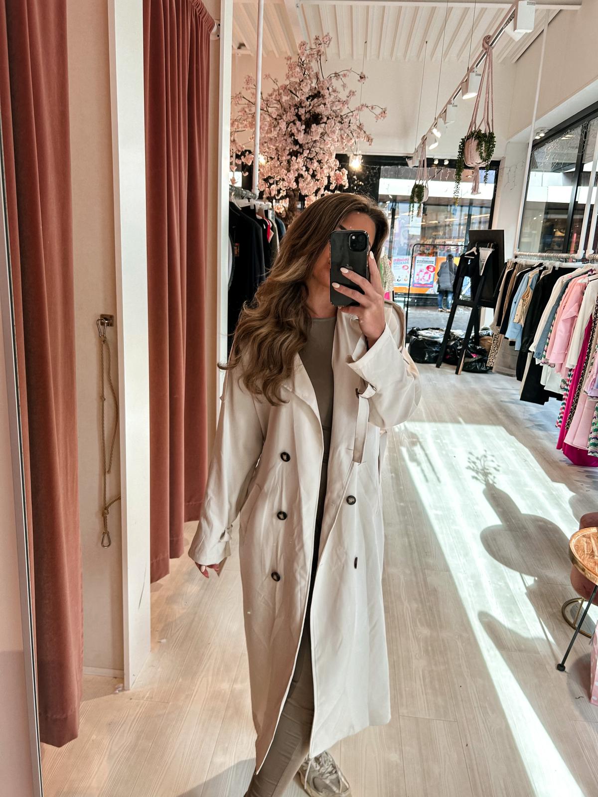Trenchcoat-Jacke