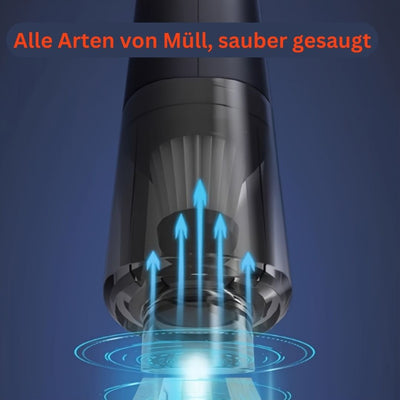 TurboGlide 75X | Tragbarer Staubsauger - der ultimative kabellose Reinigungsassistent