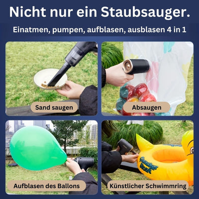 TurboGlide 75X | Tragbarer Staubsauger - der ultimative kabellose Reinigungsassistent