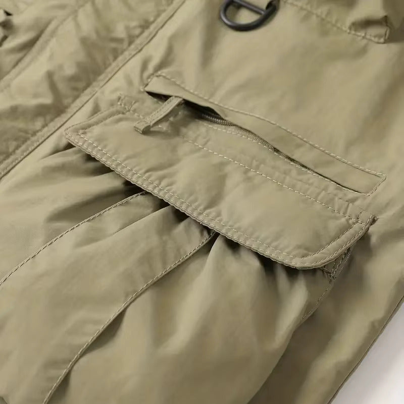 Wasserdichter Herren Militär-Mantel