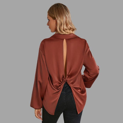 Freya® | Bluse mit weiten Ärmeln und V-Ausschnitt