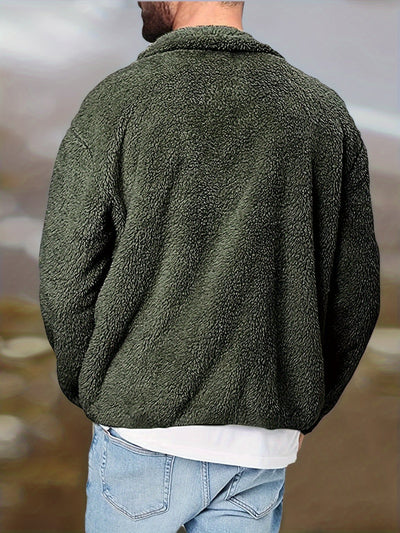 Urban Explorer Fleecejacket | Eleganz im Winterwind, Das UrbanComfort Polarfleecejack für Herren