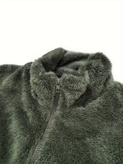 Urban Explorer Fleecejacket | Eleganz im Winterwind, Das UrbanComfort Polarfleecejack für Herren
