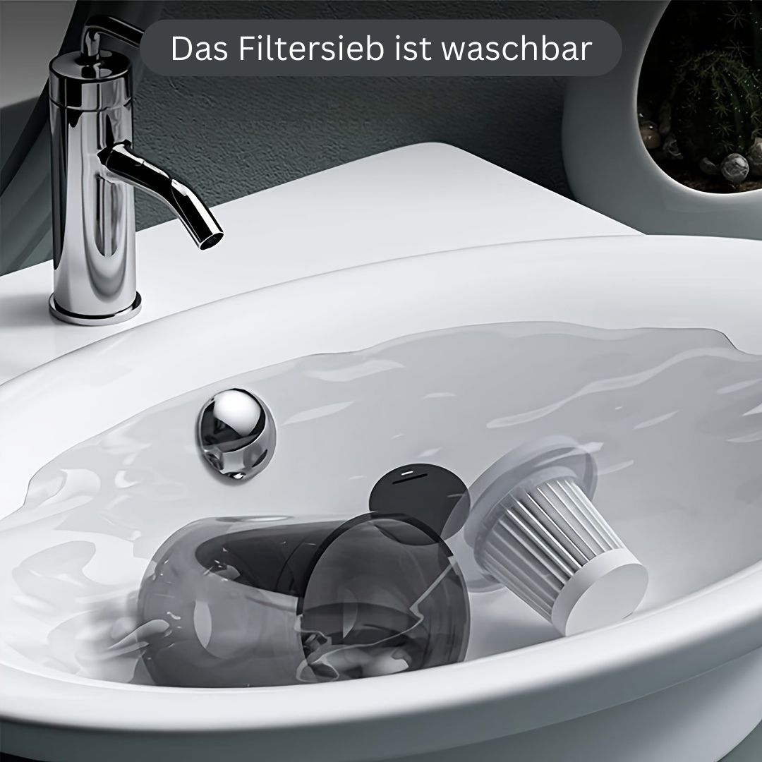 Vakuum Pro | Der ultimative wiederaufladbare Autostaubsauger für mühelose Eleganz unterwegs