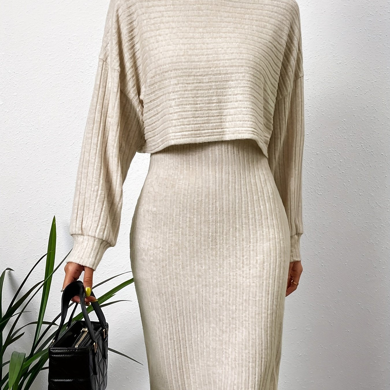 Vera | Entdecken Sie Eleganz und Stil mit unserem Stevigen Gerippten Zweiteiler