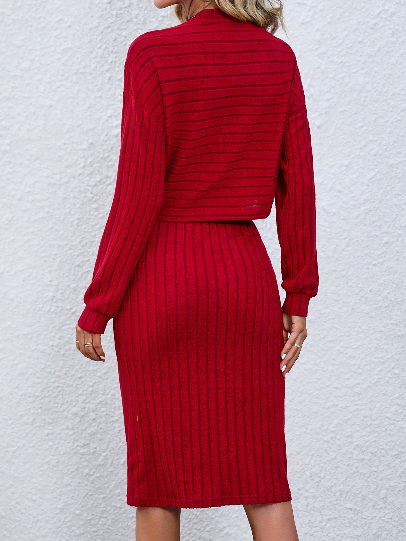 Vera | Entdecken Sie Eleganz und Stil mit unserem Stevigen Gerippten Zweiteiler