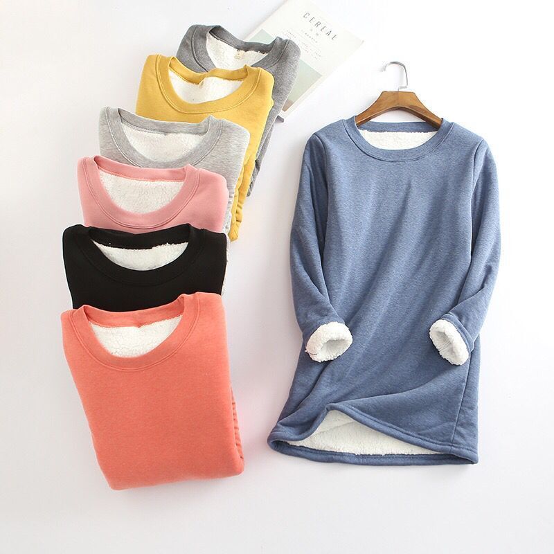 Weicher und stilvoller eleganter Fleece-Pullover für kaltes Wetter | Sophie