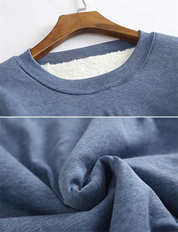Weicher und stilvoller eleganter Fleece-Pullover für kaltes Wetter | Sophie