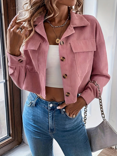 Wilhelmina Corduroy | Erhöhen Sie Ihren Stil mit der ultimativen Bomberjacke