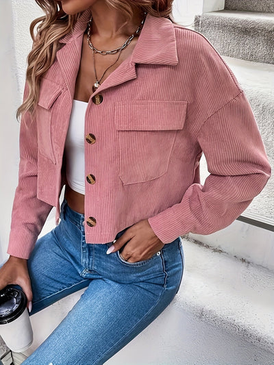 Wilhelmina Corduroy | Erhöhen Sie Ihren Stil mit der ultimativen Bomberjacke