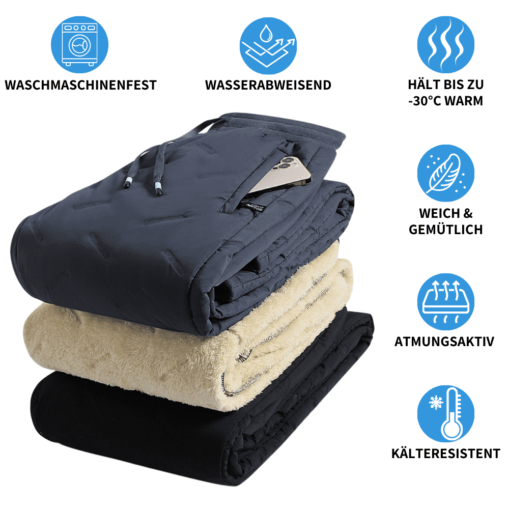 Wohlfühlmomente ThermoHose | Winterwärme pur, Unsere Plüschkomfort Herrenhose mit kuscheliger Baumwolle