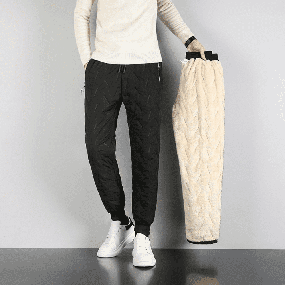 Wohlfühlmomente ThermoHose | Winterwärme pur, Unsere Plüschkomfort Herrenhose mit kuscheliger Baumwolle