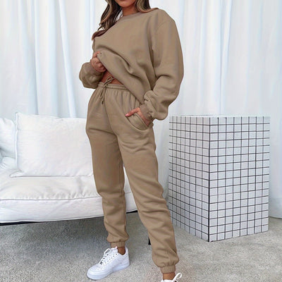 Yosi Style | Glamouröses, solides zweiteiliges Set für mühelosen Stil