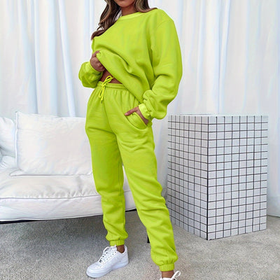 Yosi Style | Glamouröses, solides zweiteiliges Set für mühelosen Stil