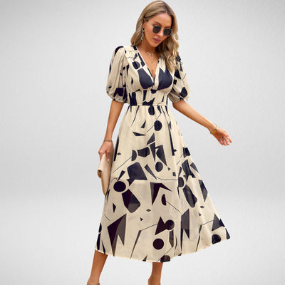 Zulema® | Bezauberndes Kleid mit V-Ausschnitt